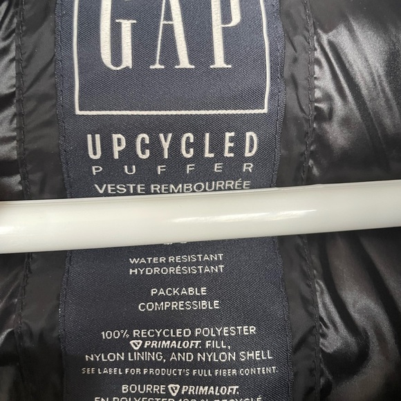 GAP Men’s Large Upcycled Puffer Jacket - Picture 3 of 4
